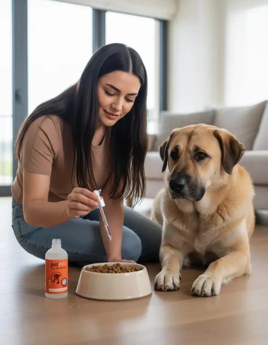 PetPro+ Köpek probiyotik damla şişesi
